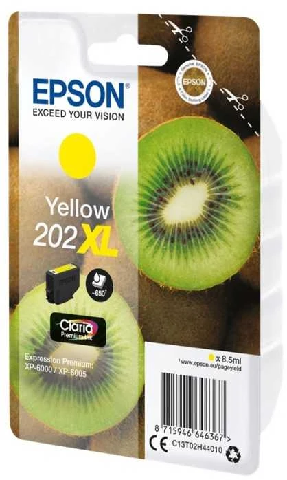 Epson Kiwi 202XL Originalus Geltona 1 vnt