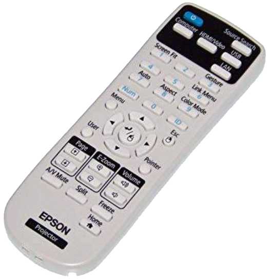 „Epson“ nuotolinio valdymo pultas E - 2177023