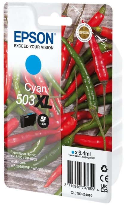 Epson Ink Epson Ink/503XL Chillies 6,4ml CY