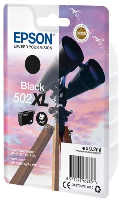 Epson 502XL Originalus Juoda 1 vnt