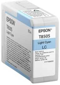 Epson T8505 | Rašalo kasetė | Šviesiai žalsvai mėlyna