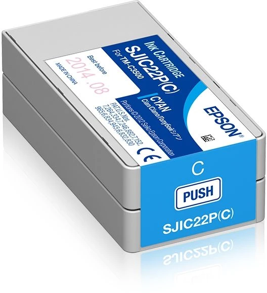Epson SJIC22P(C) Originalus Žydras 1 vnt