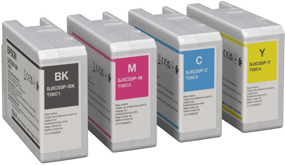 Tusz Epson SJIC55(M): INK CARTRIDGE FOR/COLORWORKS CW-D6500/D6000-MAGENT