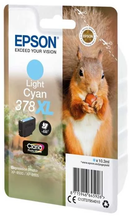 Tusz Epson Tusz 378XL Cyan (C13T37954020)