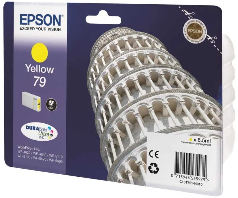 Epson T7914 | Rašalo kasetė | Geltona