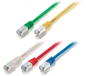 Equip Patchcord, F/UTP, Cat5e, 0.5m, mėlyna (225437)