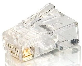 Equip 121140 laido jungtis RJ-45 (8P8C) Permatomas