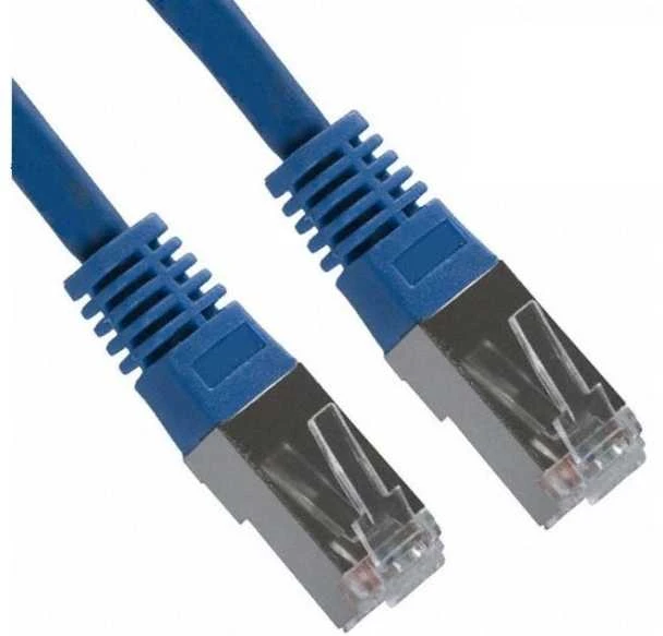 Equip Patchcord, S/FTP, Cat6, LSZH, 0.25m, mėlyna (605533)