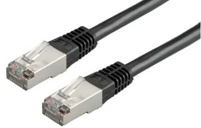 Equip Patchcord, S/FTP, Cat6, PIMF, HF, 0.25m, juoda (605593)