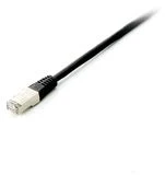 Equip įrengti 605590 pataisymo kabelį RJ45 kištukas iki RJ45 kištuko S/FTP Cat.6 1,00 m juodas