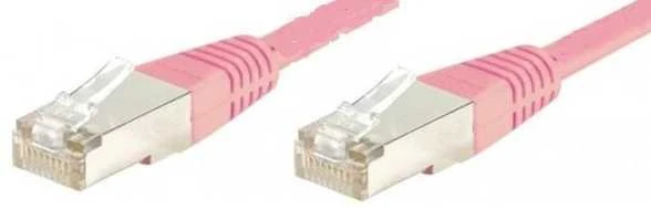 Equip Patchcord Cat6, S/FTP, 10m, rožinė (605586)
