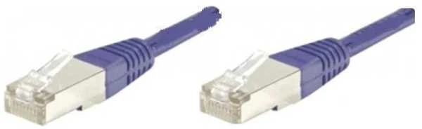 Equip Patchcord Cat6, S/FTP, 3m, violetinė (605552)