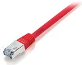 Equip RJ-45/RJ-45 kat.6a S/FTP Raudona 0.5m (605627)