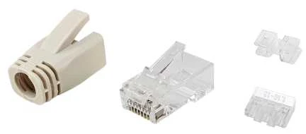 Equip 121176 laido jungtis RJ-45 Permatomas, Balta