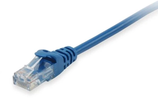 Equip Patchcord Cat.6A, U/UTP, LSZH, mėlyna, 0.15m (603131)