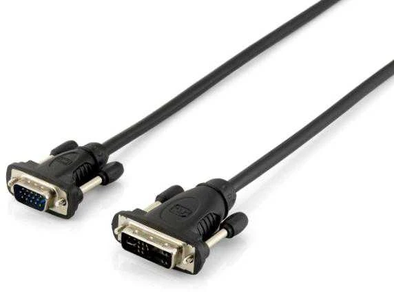 Kabelis Equip DVI-I - D-Sub (VGA) 1.8m juoda (0118943)
