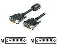 Equip 118932 DVI kabelis 1,8 m DVI-D Juoda
