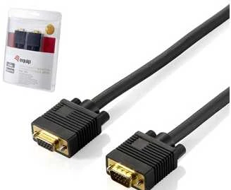Equip Įrengti D-Sub (VGA) - D-Sub (VGA) laidą 1,8 m juodas (218130)