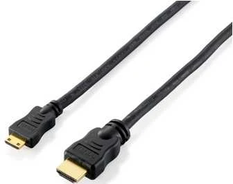 Equip HDMI į mini HDMI kabelis su auksinėmis jungtimis