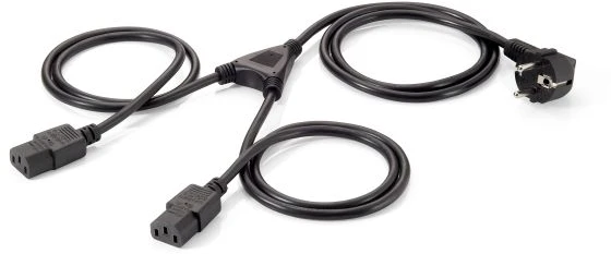 Equip Maitinimo kabelis Įranga PWR CBL Y-VER 2XIEC - 112220