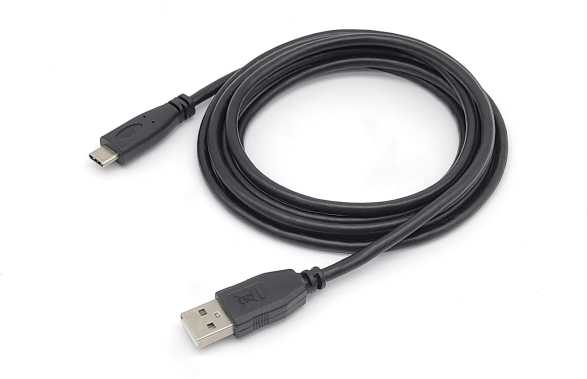 Equip Equip 128831 kabelis USB USB 2.0 0,5 m USB A USB C Juodas