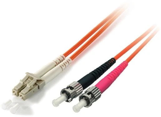 Equip Equip LWL patch cable LC->ST 15,00m vienmodis dvipusis OS2 yel poly maišelis