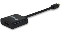 Equip įrengti 133434 adapterį miniDisplayPort su HDMI miniDisplayPort kištuku į HDMI moterišką juodą