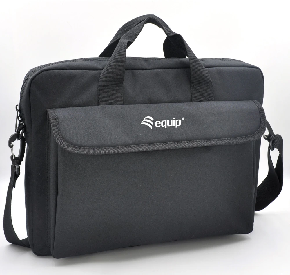 Krepšys Equip Nešiojamas kompiuteris Torebka su logo 15.6'' juoda
