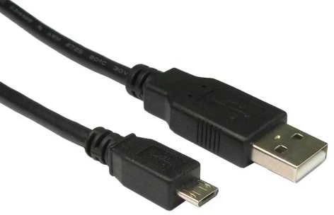 Kabelis USB Equip USB-A - microUSB 1 m Juodas (128595)