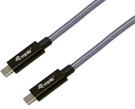 USB kabelis Equip 128427 USB kabelis USB 3.2 Gen 2x2 2m USB C juodas