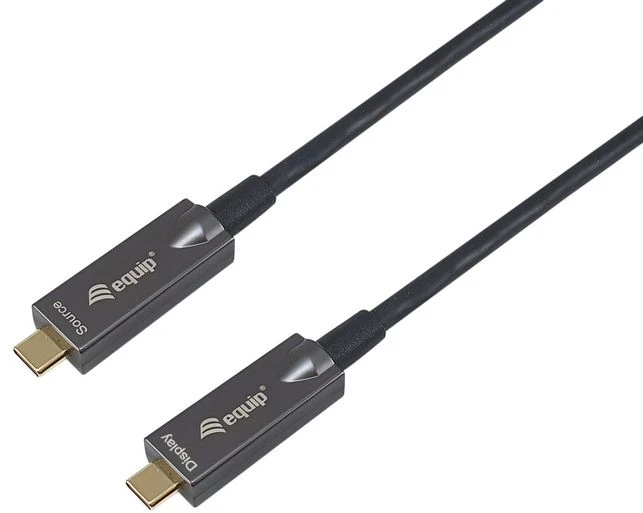 Equip 119467 USB kabelis USB 3.2 Gen 2 (3.1 Gen 2) 7,5 m USB C 10 Gbit/s 60 W Juoda