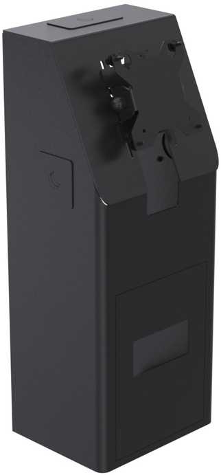 Digipos Ergonomic Solutions SpacePole Kiosk SPK402-02 akcesorium do systemów POS Rinkinys do kiosku Juodas Metal 75 x 75 mm 100 x 100 mm