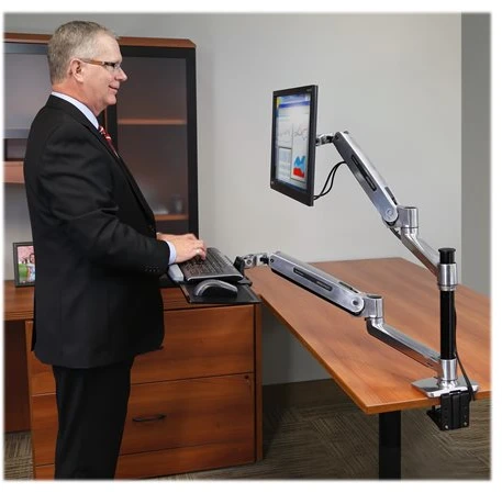 Laikiklis ERGOTRON WorkFit-LX, Sit-Stand stalo tvirtinimo sistema