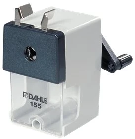 Pieštukų drožtukas Dahle 155 Ø12 mm pilkas stalo modelis