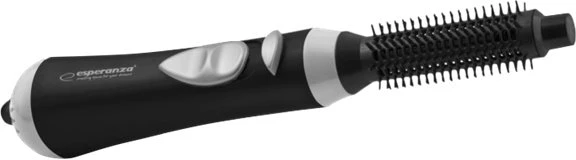 Rotating hair brush for hair Esperanza Nefertiti EBL001K (400W, juodos spalvos)