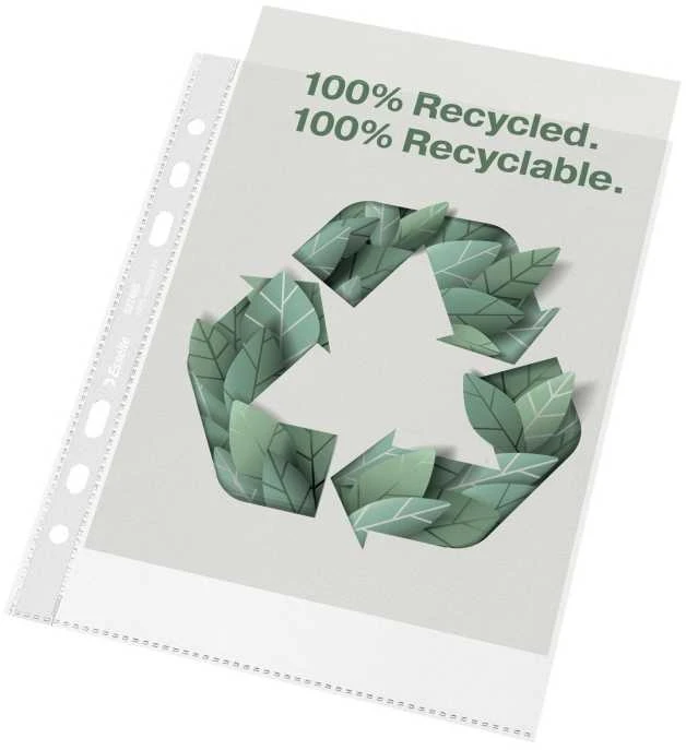 Esselte perdirbamo plastiko A5 įmautė su lapų grafika