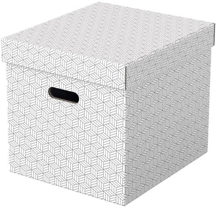 Leitz Esselte dekoratyvinė dėžė su geometriniu raštu