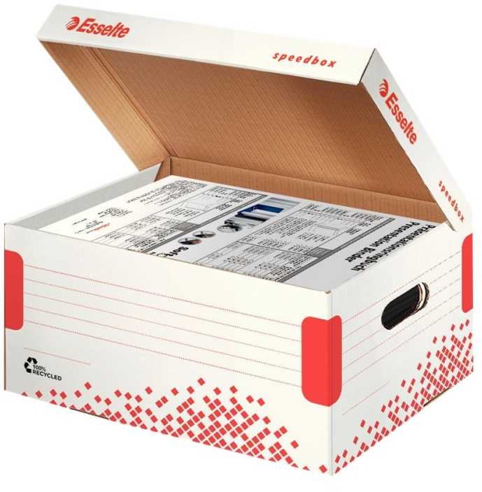 Esselte Speedbox iš viršaus atidaromas konteineris, A4