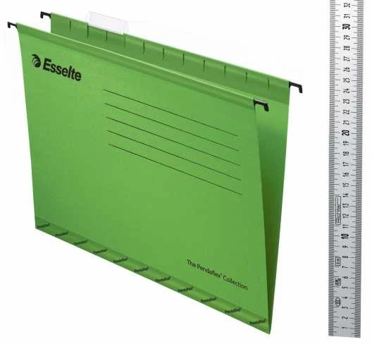 Kartotekinis vokas Esselte Eco, A4, žalias