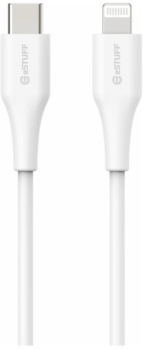 Kabelis USB eStuff Lightning - USB-C 3 m Baltas (ES602370-BULK)