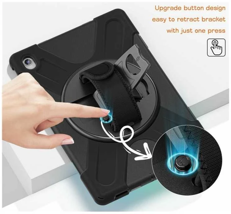 Dėklas na tablet eStuff eSTUFF Defender Austin do Galaxy Tab S10 FE+