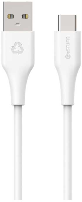 Kabelis USB eStuff USB-C - USB-A 1 m Baltas (ES605170-BULK)