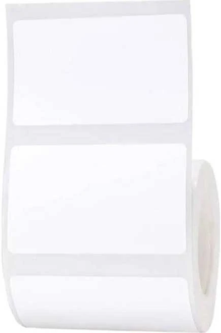 Šiluminės etiketės Niimbot lipdukai 50x30 mm - 225 vnt Baltos spalvos