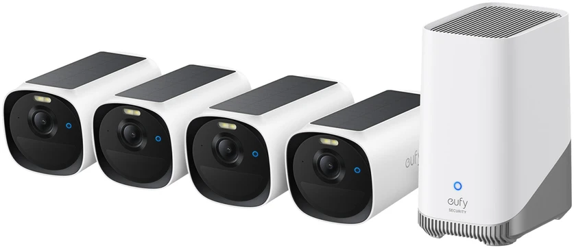 Anker Eufy Cam E40 4-Cam Kit (HomeBase 2) Baltas