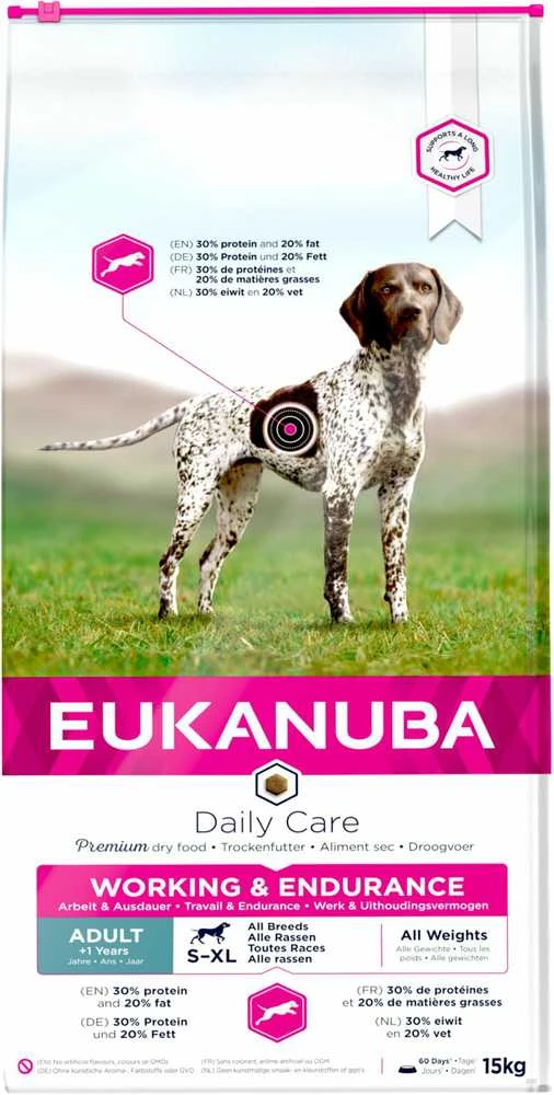 Eukanuba Premium Performance Working&Endurance 15kg
