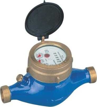 Nordic Aqua Solutions ApS EUROTECH Zenner MNK vandens skaitiklis, tipas MNR QN 2,5 m3. DN20 190 mm ilgis 1" nipelio sriegis PN16