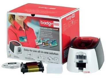 Spausdintuvas Evolis Badgy 100 kortelių spausdintuvo rinkinys