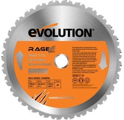 Pjovimo diskas Evolution EVO-355-MULTI; 355 mm; Z36
