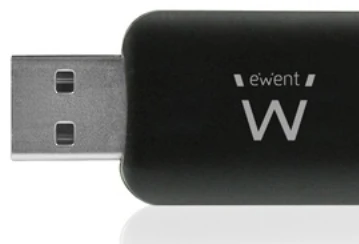 Ewent EW3751 USB jungtis ir logotipas