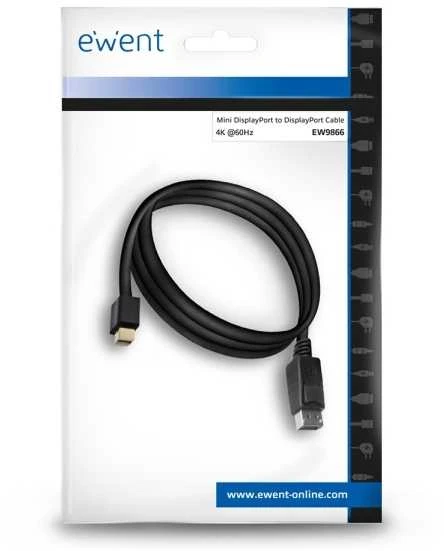 Mini DisplayPort į DisplayPort kabelis Ewent EW9866